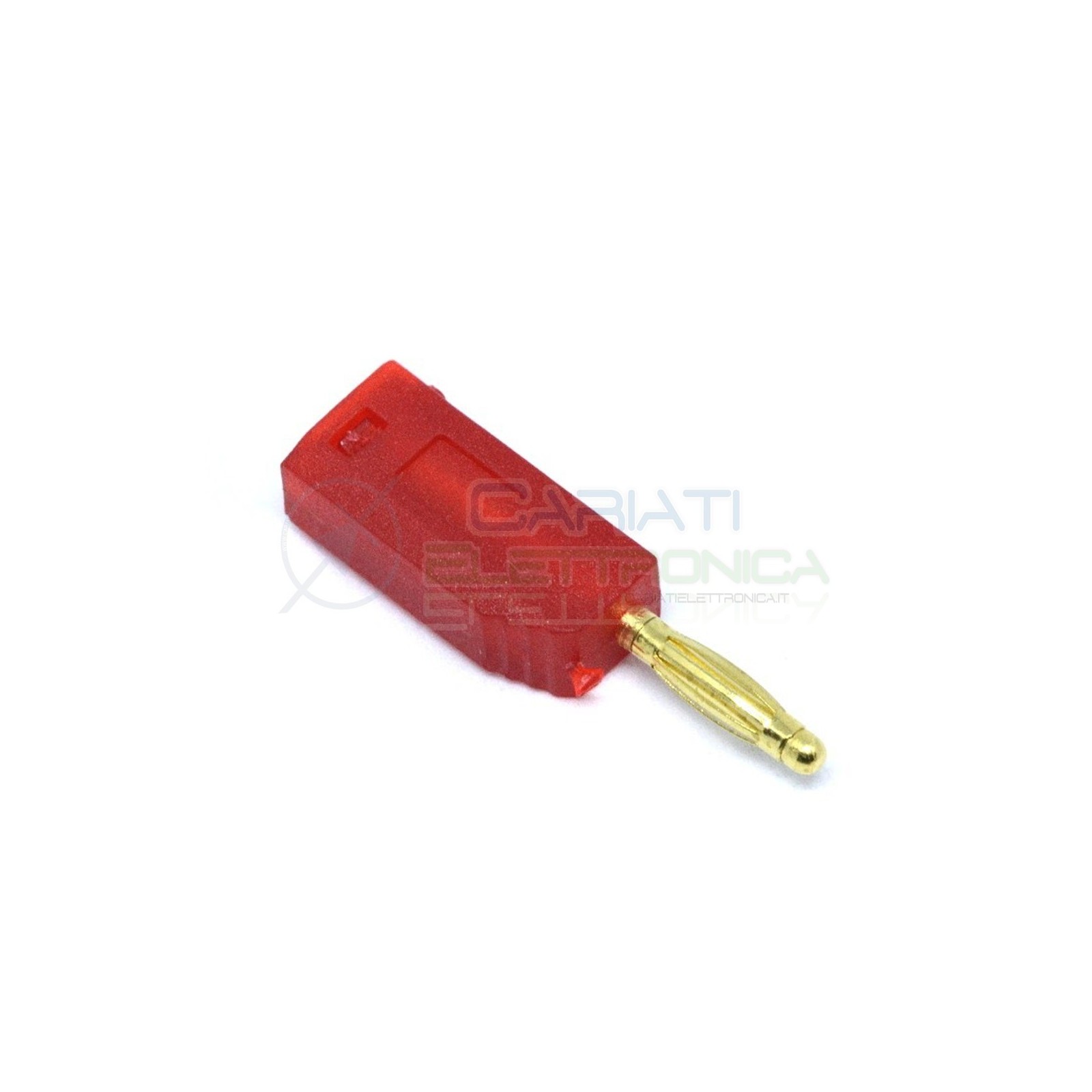 2 PEZZI Connettore Spina a Banana ROSSA da 2mm