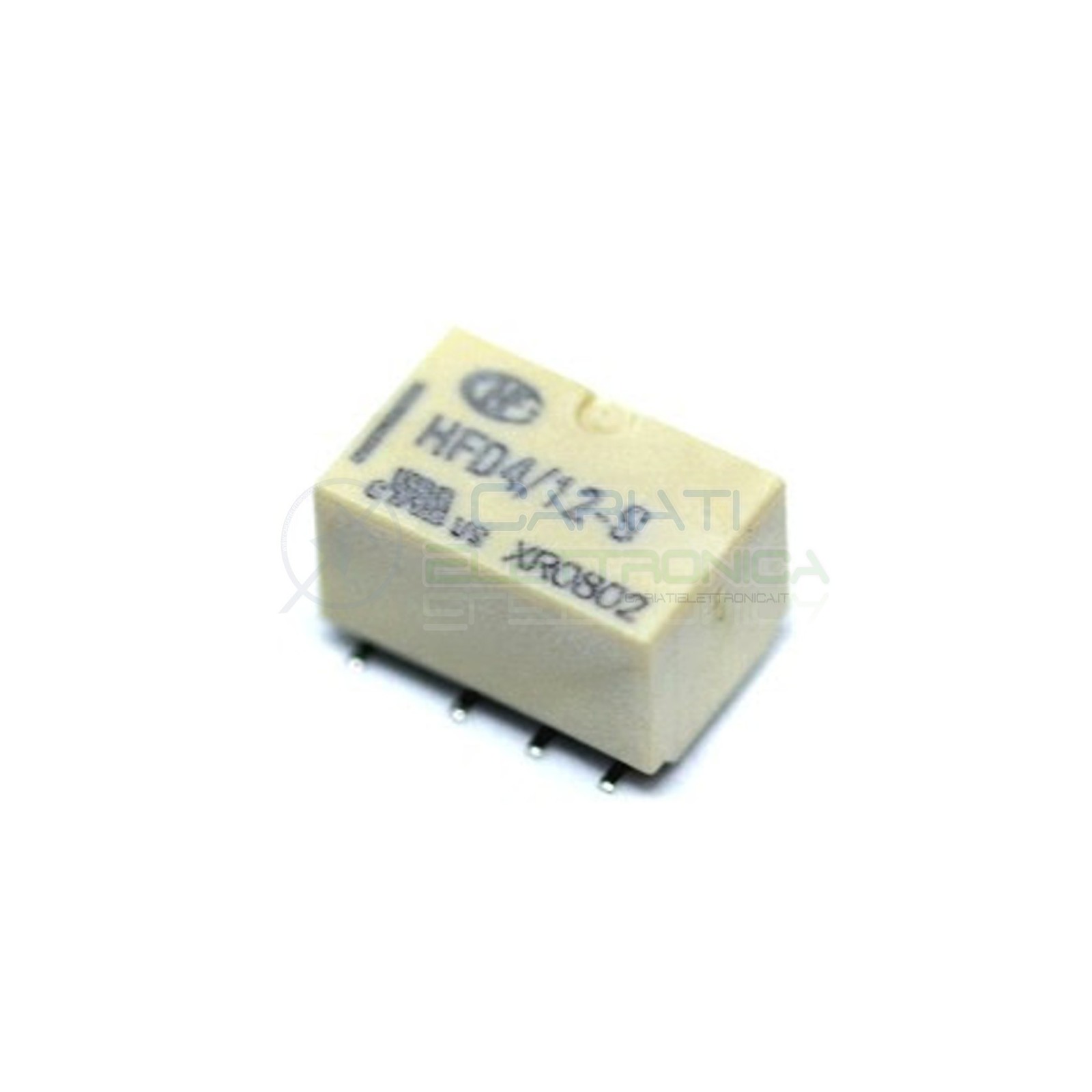 Relay Relè 12V Dc Doppio 2 Scambio NEC HFD4-012-S DPDT PCB