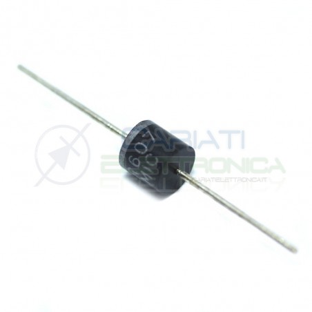 1 PEZZO DIODO DC FR607 6A 1000VMic