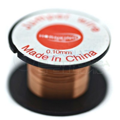 BOBINA DI FILO SMALTATO PPA RAME 0.1mm RIPARAZIONE PISTE PCB CIRCUITI Generico