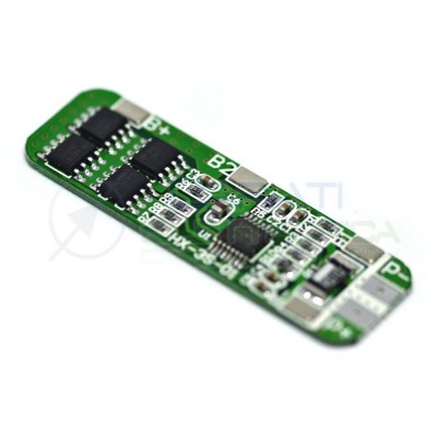 Circuito di protezione per 3 batterie 18650 Litio Li-ion PCB battery 11.1V 4AGenerico