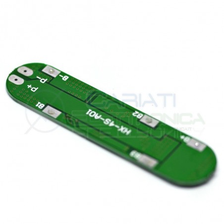 Circuito di protezione per 4 batterie 18650 Litio Li-ion PCB battery 14.8V 6AGenerico