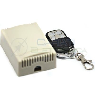 Scheda Ricevente Ricevitore 24V 433 Mhz 4 Relè Canali con Telecomando