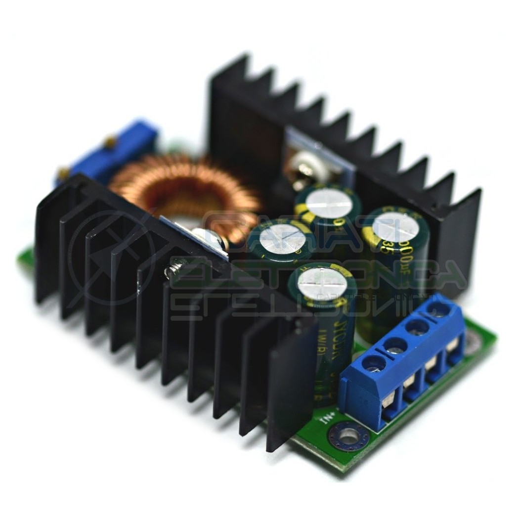 Regolatore di tensione Step Down 10A 300W 8-40V a 1.25-35V Alimentatore Convertitore Dc Dc Generico