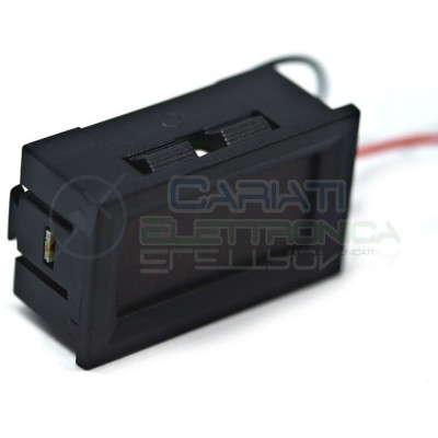 Display Lcd ROSSO Voltometro DC da pannello 0V-100V Tensione Tester