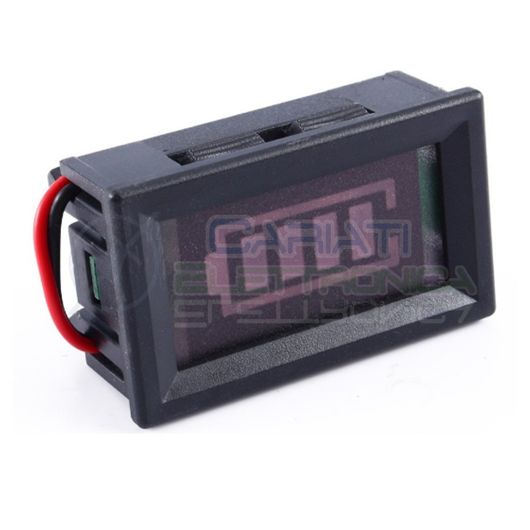 INDICATORE DI CARICA Display led da pannello per batterie al piombo 12V