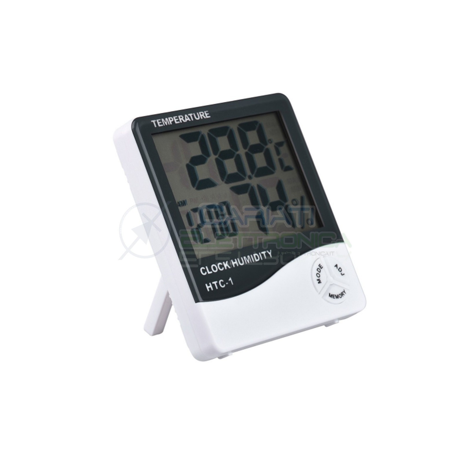 TERMOMETRO IGROMETRO OROLOGIO SENSORE DISPLAY DIGITALE HTC 1 HTC-1