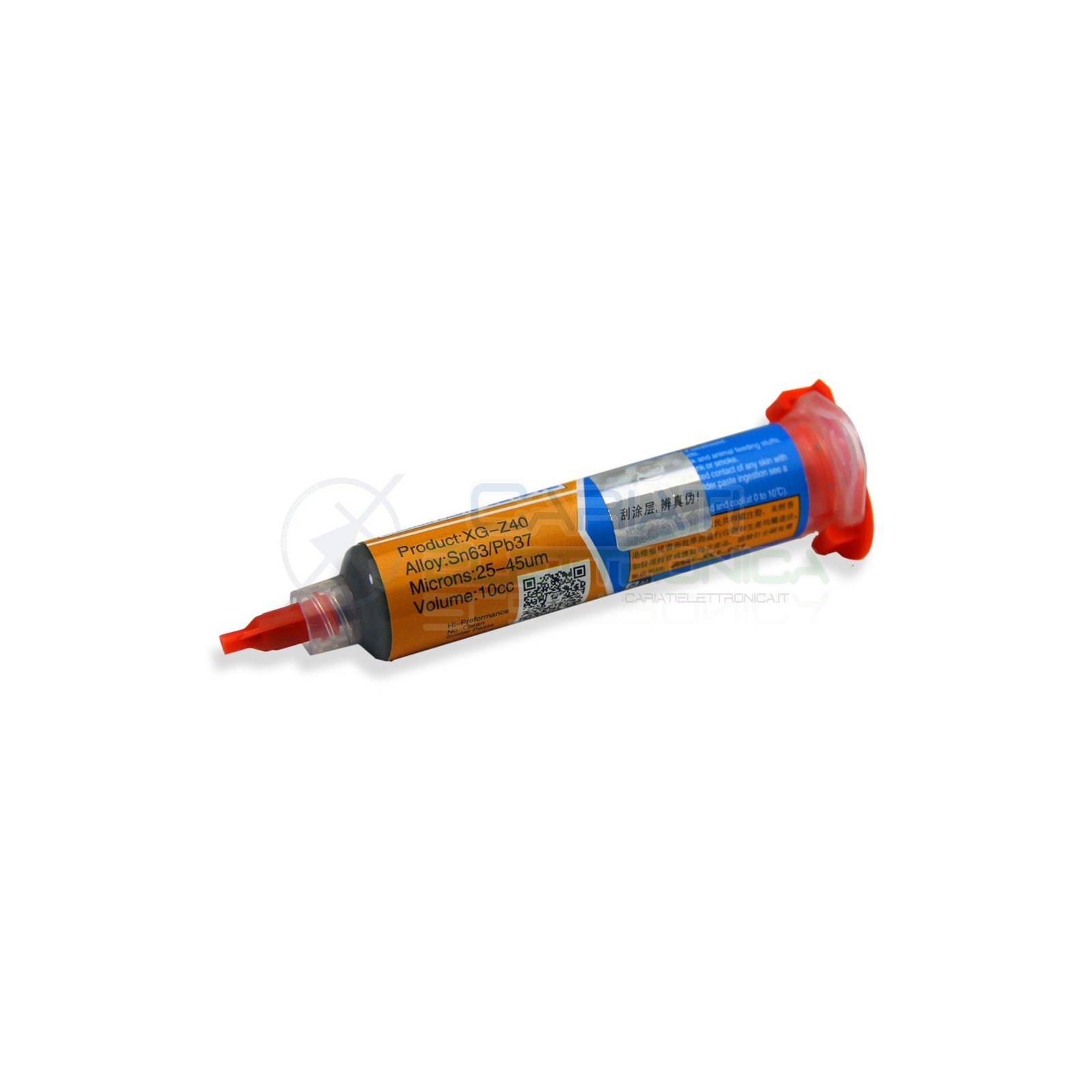 Stagno liquido Solder Paste 35gr Sn63 Pb37 per saldatura SMD Pasta Saldante MECHANIC