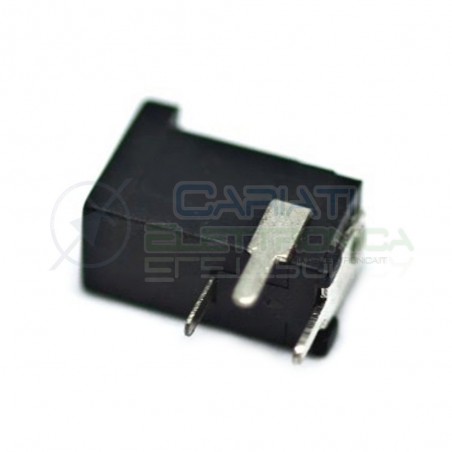 2 PEZZI CONNETTORE ALIMENTAZIONE DC JACK SPINA FEMMINA 3.5 x 1.1 mm