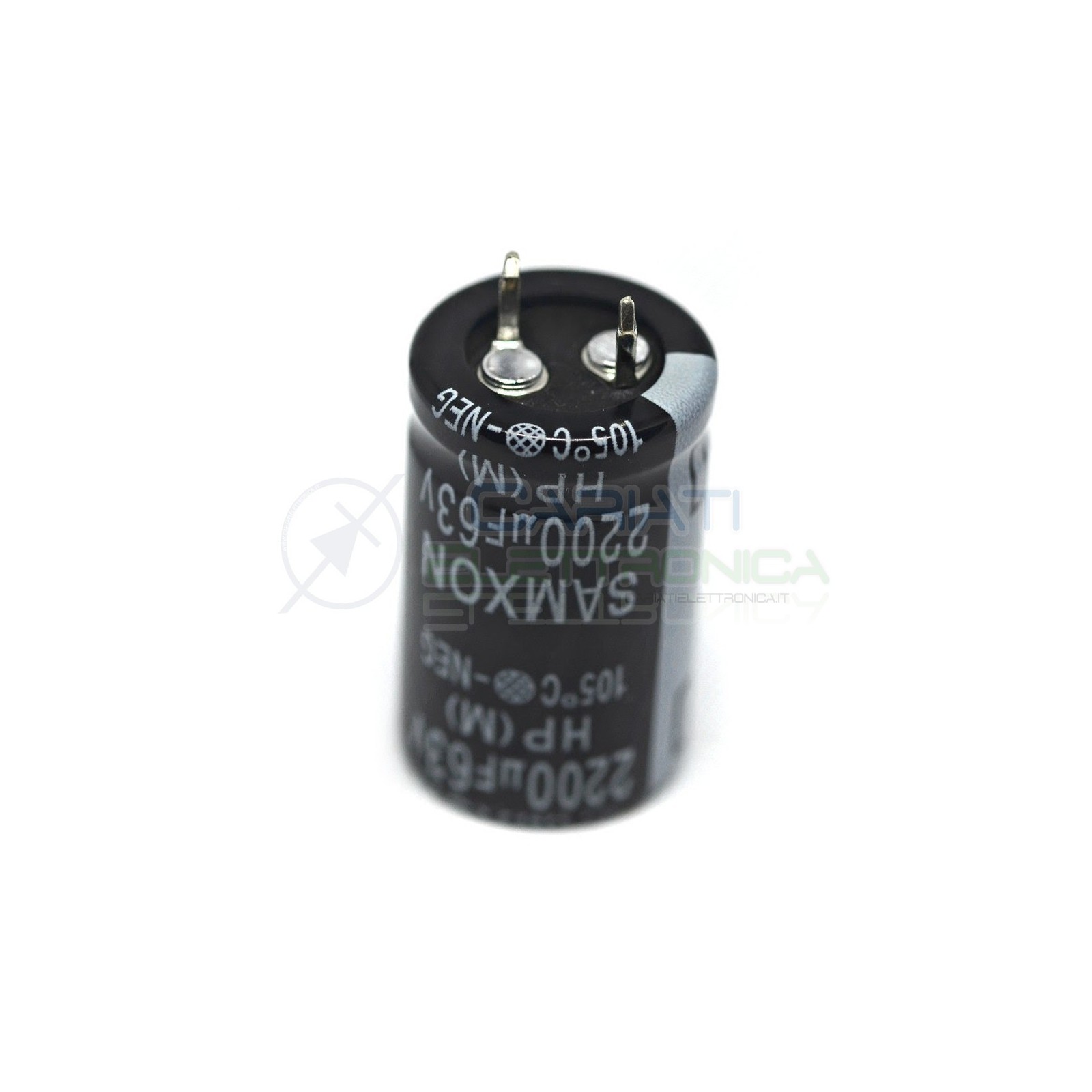 Condensatore elettrolitico SAMXON SNAP IN 2200 uF 63V 105°C Samxon
