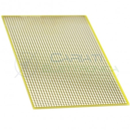 BASETTA MILLEFORI DoppiaFaccia 100 x 160 mm p. 2,54 mm IN VETRONITE BREADBOARD