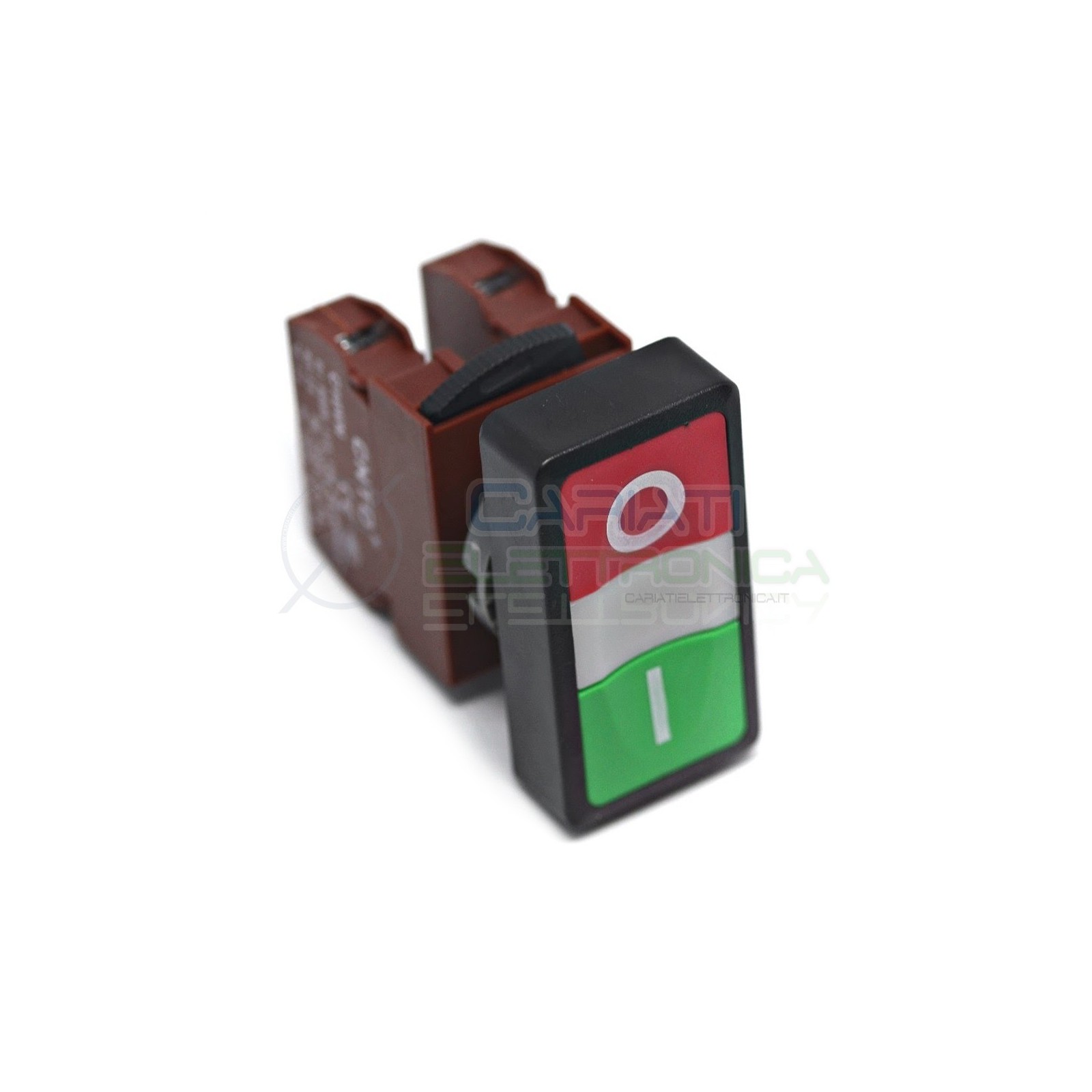 PULSANTE DA PANNELLO DOPPIA LINEA ON OFF 6A 250V