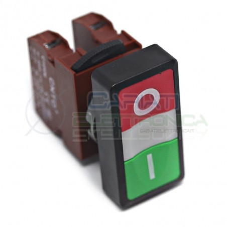 PULSANTE DA PANNELLO DOPPIA LINEA ON OFF 6A 250V
