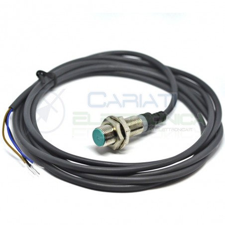 Sensore di Prossimità MAGNETICO interrttore NPN NO 3 fili 6-30Vdc cavo 2m