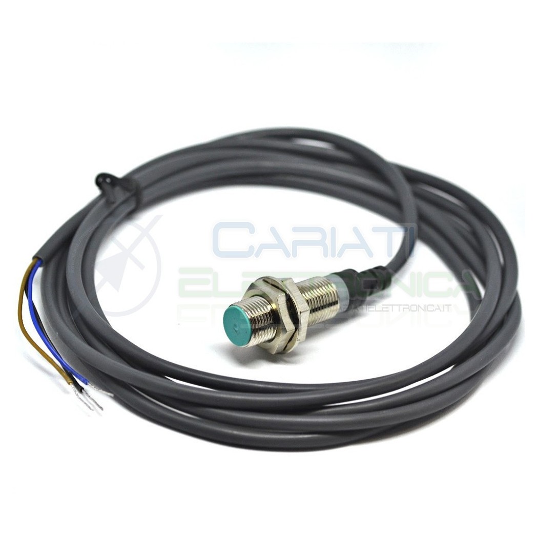 Sensore di Prossimità MAGNETICO interruttore PNP NO 3 fili 6-30Vdc cavo 2m
