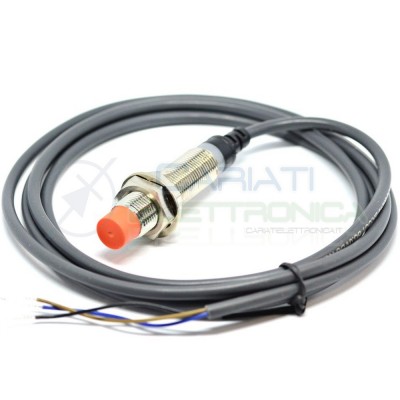 Sensore di Prossimità Induttivo NPN NO M12 10-30Vdc Finecorsa cavo 1,5 metri Generico