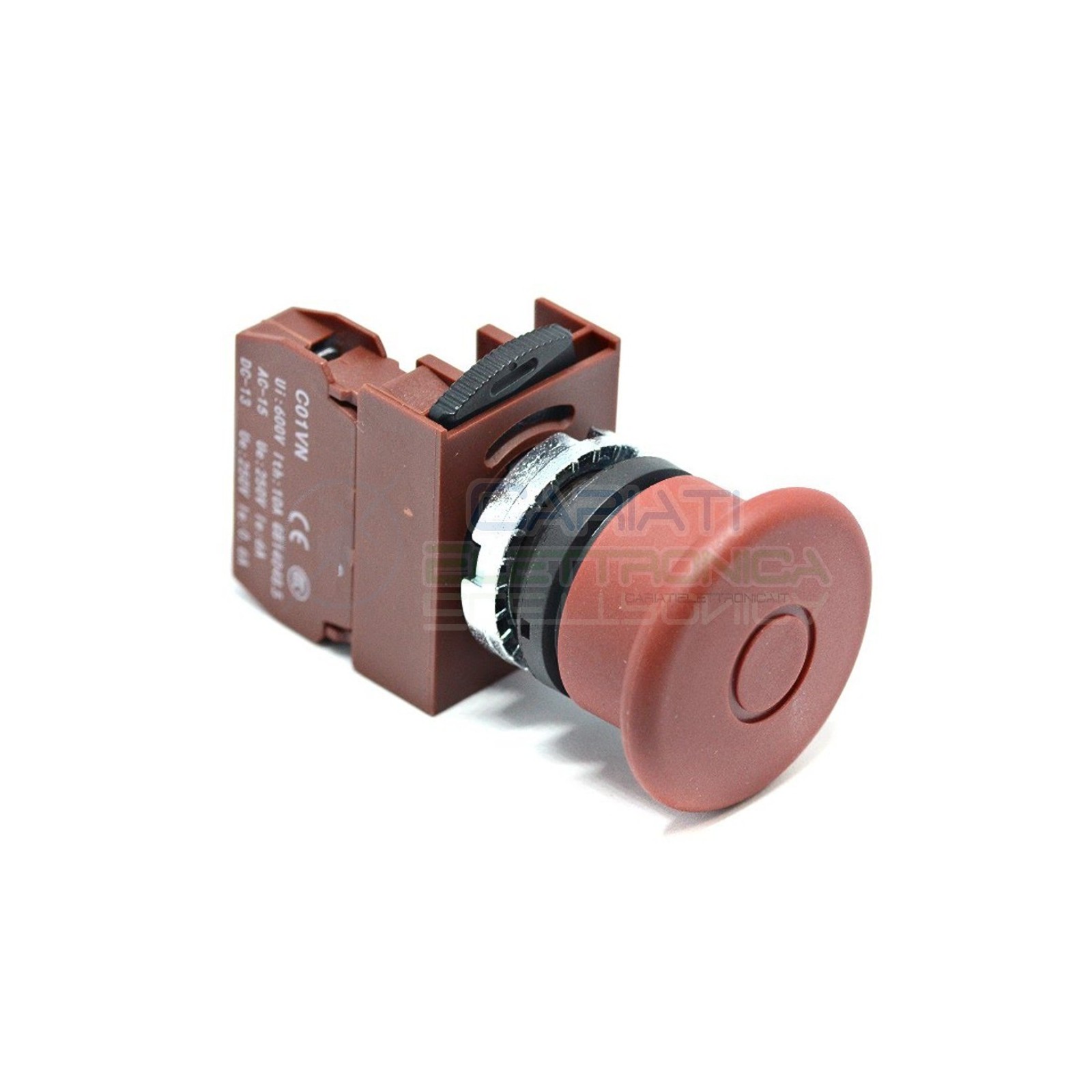 INTERRUTTORE con MANOPILA SPST ON OFF 250V 6A