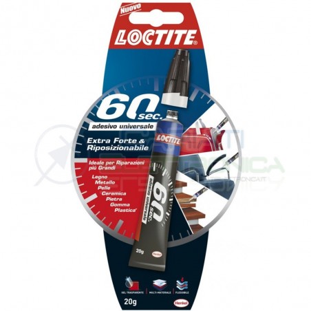 LOCTITE COLLA SUPER ATTAK GR.20 60 SECONDI