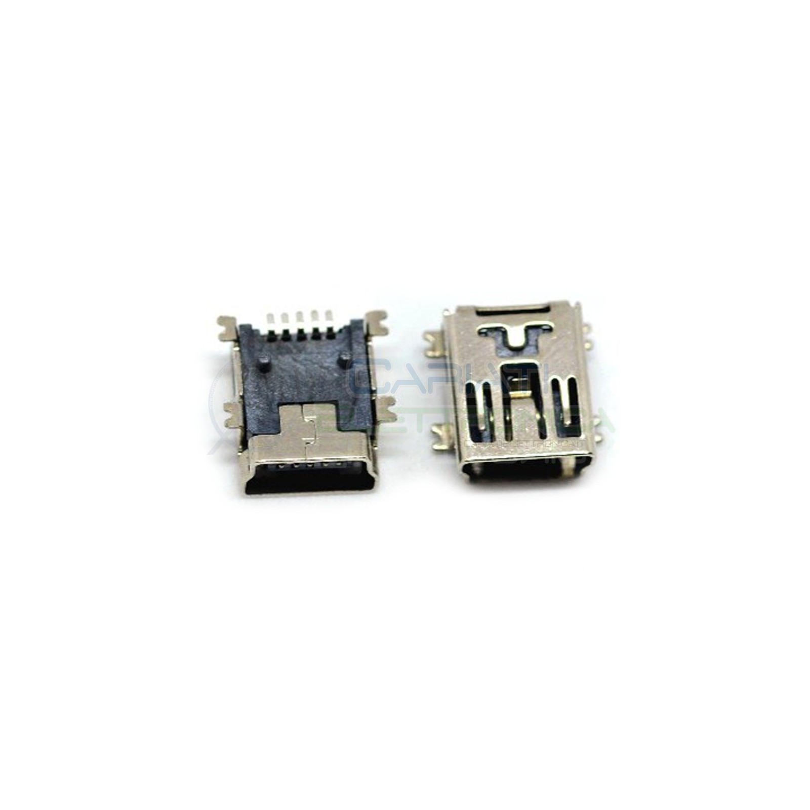 2 Pezzi Connettore Porta Presa Mini USB B