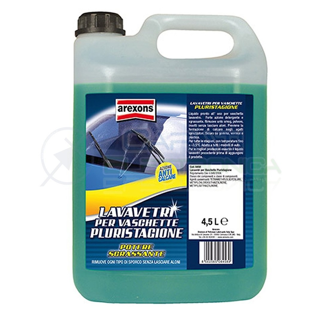 Arexons Additivo Lavavetri concentrato per Auto Azione Antigelo 4.5 litri 8458