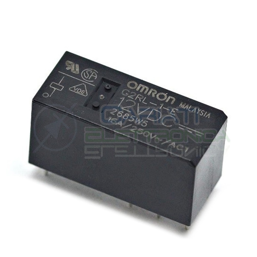 G2RL-1-E 12Vdc Relay Omron coil 12V G2RL1E 12V 16A 250V SpdtOmron