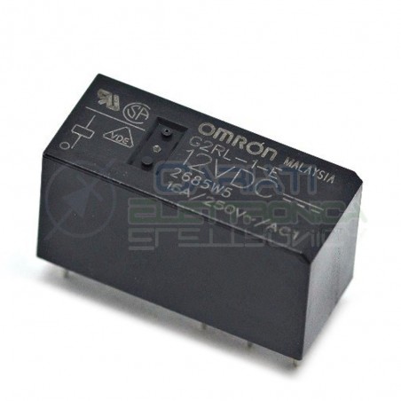 G2RL-1-E 12Vdc Relè Omron bobina 12V G2RL1E 12V 16A 250V Spdt Omron