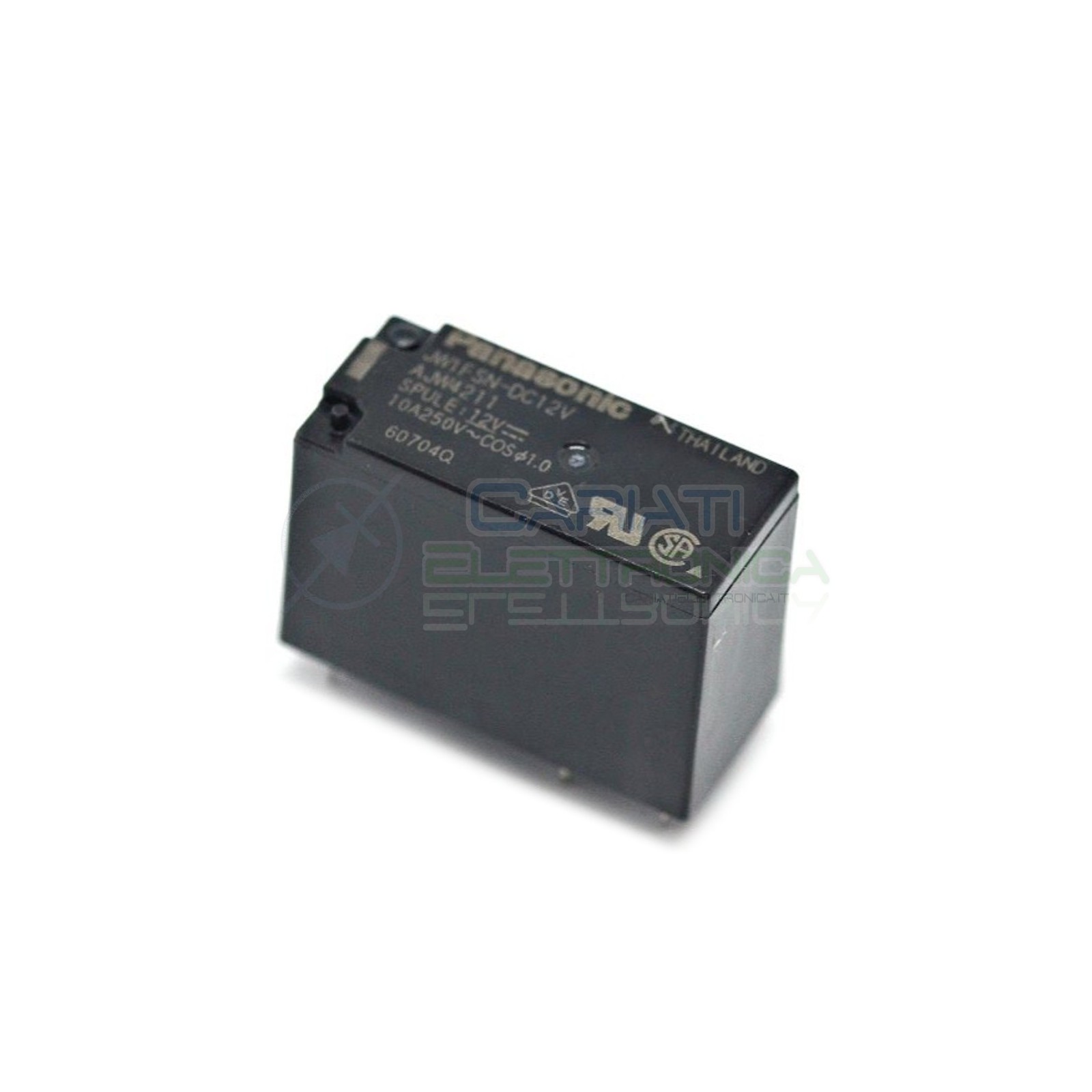 Relè singolo 1 scambio Panasonic JW1FSN-DC12 12V DC 10A 250VPanasonic