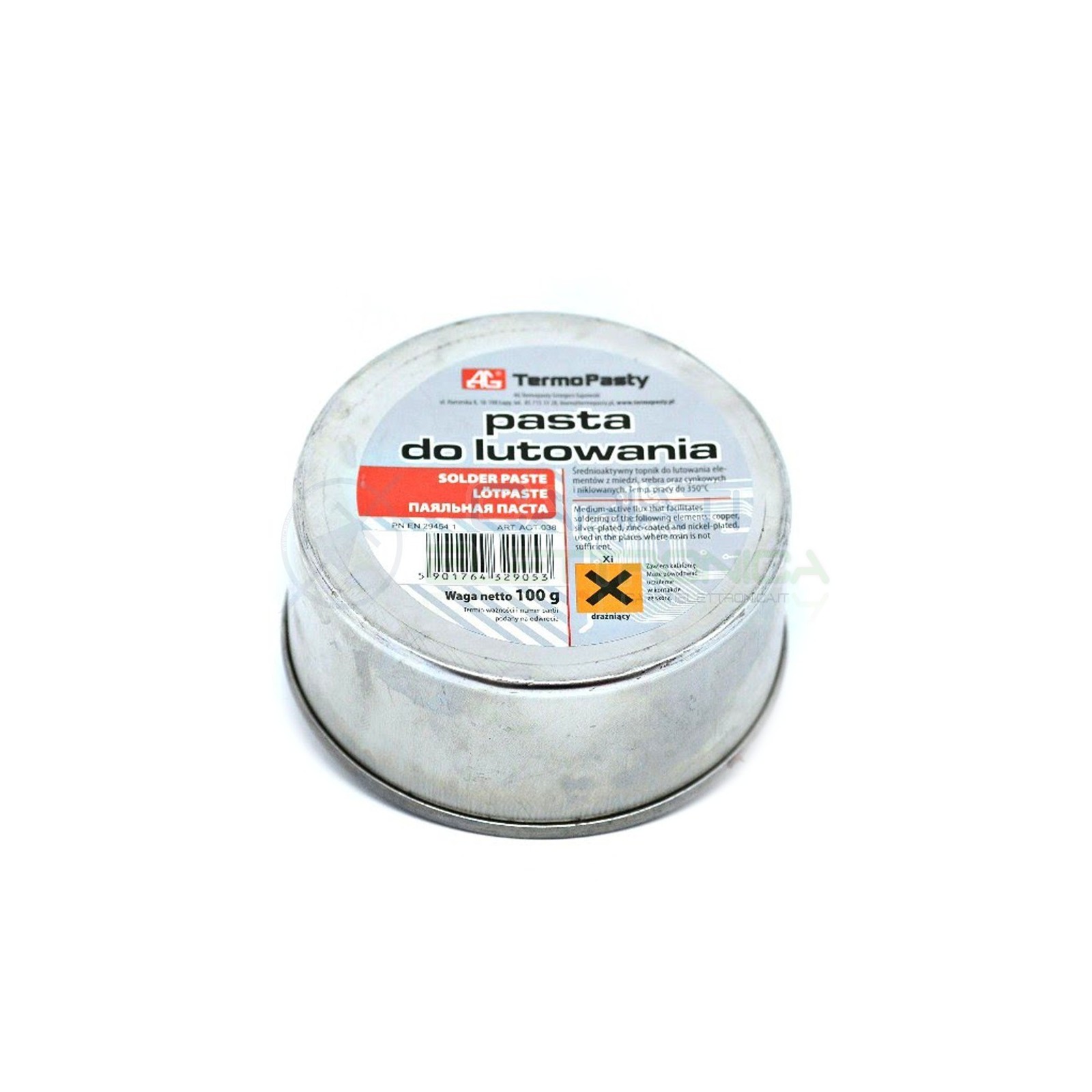 Pasta saldante salda 100g per saldatura punte saldatore stagno AgThermopasty